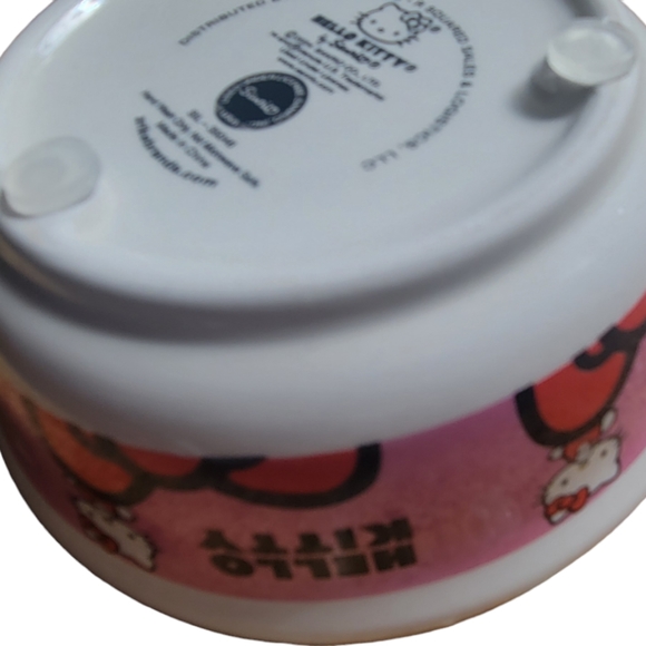 Hello Kitty Sanrio Ceramic Bowl / Pink NEW - Picture 8 of 8